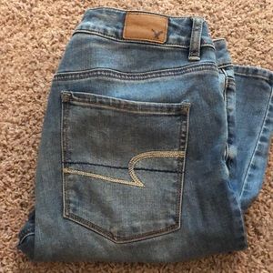 American Eagle hi-rise jeggings